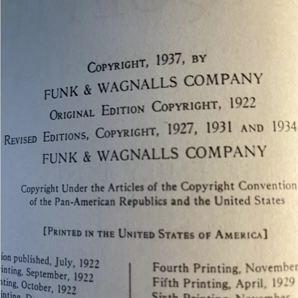 Blue Emily Post Book - Picture 4 of 6